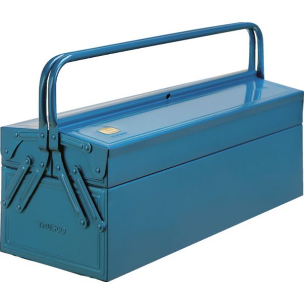 【メーカー在庫あり】 GL600B トラスコ中山(株) TRUSCO 2段式工具箱 600X220X305 ブルー GL-600-B JP店