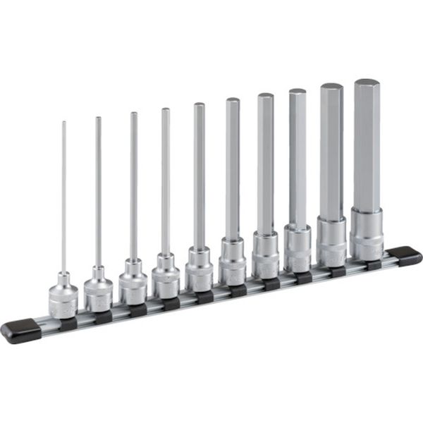 【メーカー在庫あり】 TONE(株) TONE 超ロングヘキサゴンソケットセット(ホルダー付) 10pcs HH410LL JP店｜株式会社ヒロチー商事 店