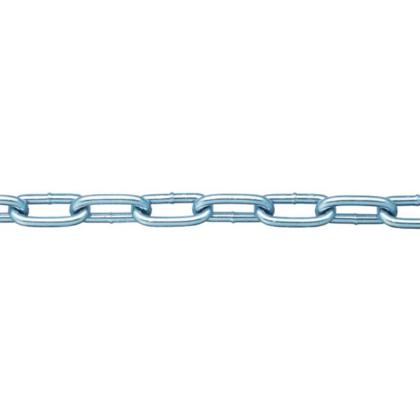 【メーカー在庫あり】 (株)ニッサチェイン ニッサチェイン 鉄ユニクロ溶接リンクチェイン 4.8mm&times;30m IW2048 JP店｜株式会社ヒロチー商事 店