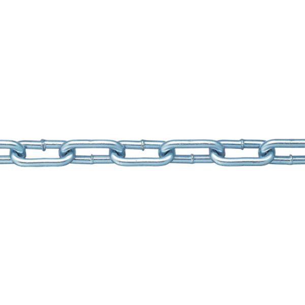 【メーカー在庫あり】 (株)ニッサチェイン ニッサチェイン 鉄ユニクロ溶接リンクチェイン 5.5mm×30m IW2055 JP店