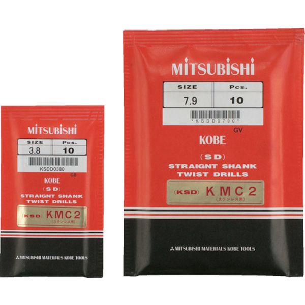 【メーカー在庫あり】 KSD コバルトステンレス加工用 ストレートハイスドリル 6.1mm 10本入り KSDD0610 JP店