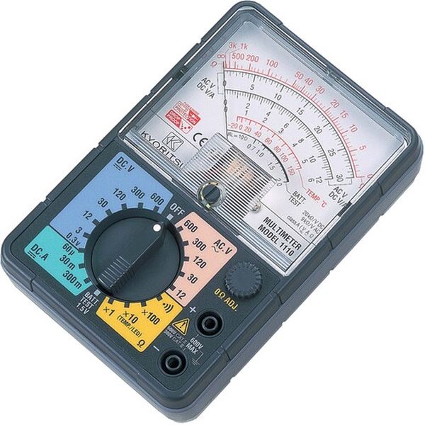 【メーカー在庫あり】 共立電気計器(株) KYORITSU 1110 アナログマルチメータ MODEL1110 JP店