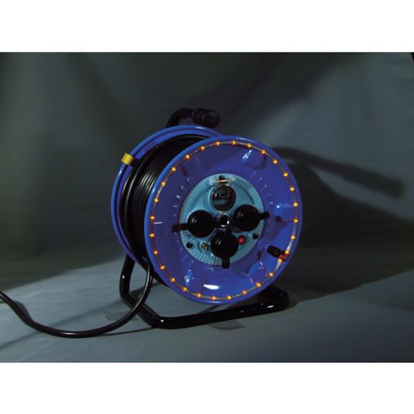 【メーカー在庫あり】 NPWLEK33R 日動工業(株) 日動 電工ドラム 防雨型LEDラインドラム 赤 過負荷漏電保護兼用 30m NPWL-EK33-R JP店