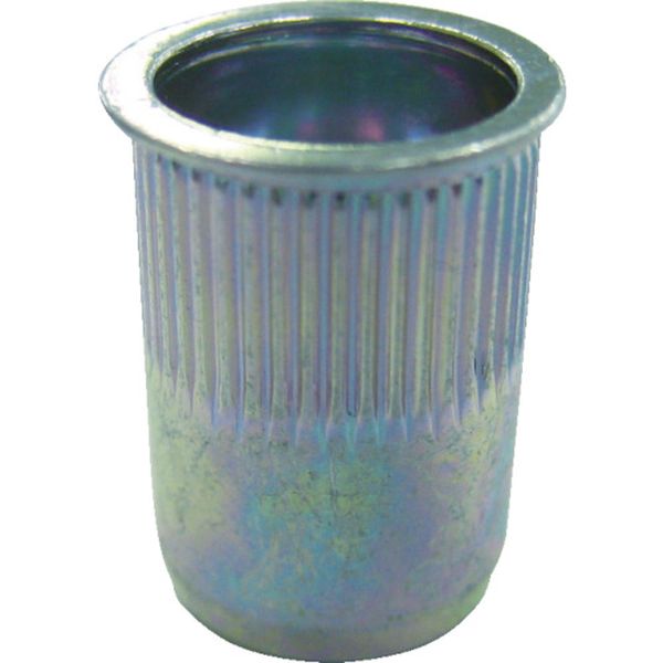 【メーカー在庫あり】 ローレットナット(薄頭・スティール製) 板厚4.0 M8×1.25(1000個入) NSK8MR JP店|株式会社ヒロチー商事 店