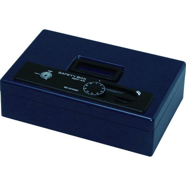 【メーカー在庫あり】 SBXA5SHBL アイリスオーヤマ(株) IRIS 558240 手提げ金庫 SBX-A5SH ダークブルー SBX-A5SH-BL JP店