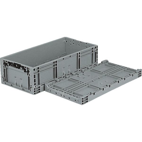 【メーカー在庫あり】 SKTPO362GLL TP規格折りたたみコンテナー 556610 TPO-362 34.6L ライトグレー SK-TPO362-GLL JP店