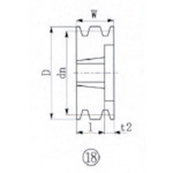 【メーカー在庫あり】 SPB1953 エバオン(株) EVN ブッシングプーリー SPB 195mm 溝数3 SPB195-3 JP店|株式会社ヒロチー商事 店