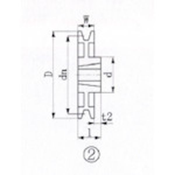 【メーカー在庫あり】 SPZ2001 エバオン(株) EVN ブッシングプーリー SPZ 200mm 溝数1 SPZ200-1 JP店 4,703円