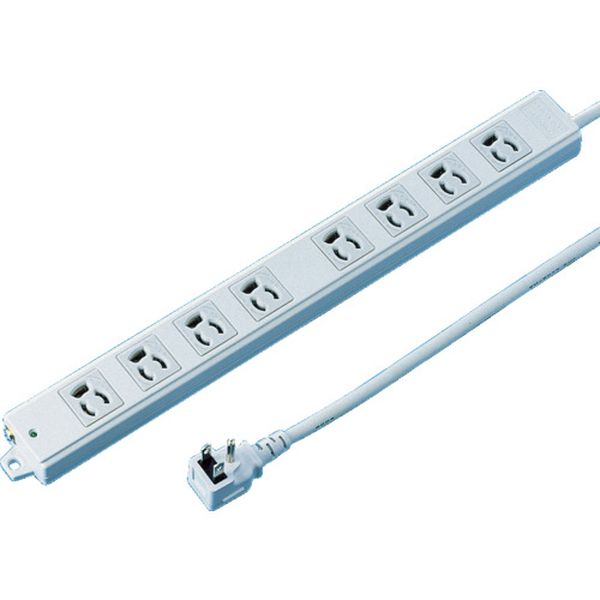 【メーカー在庫あり】 TAPK8L5 サンワサプライ(株) SANWA 工事物件タップ 抜け止めコンセント 8個口 L型 ケーブル長5m TAP-K8L-5 JP店