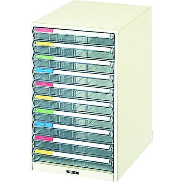 【メーカー在庫あり】 TB410P トラスコ中山(株) TRUSCO B4型レターケース 浅型10段 TB4-10P JP店