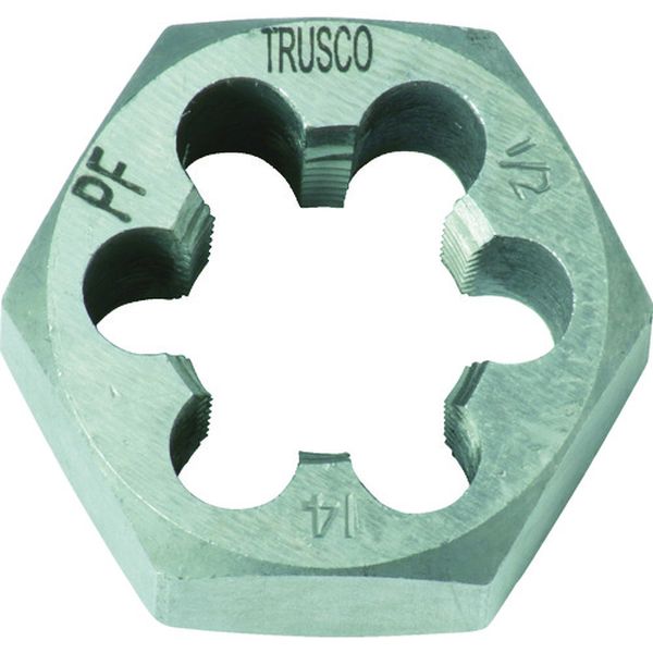 【メーカー在庫あり】 TD612PF14 トラスコ中山(株) TRUSCO 六角サラエナットダイス PF1/2-14 TD6-1/2PF14 JP店