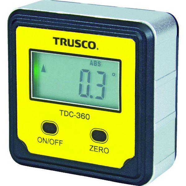 【メーカー在庫あり】 TDC360 トラスコ中山(株) TRUSCO デジタル水平傾斜計 デジキュービック TDC-360 JP店