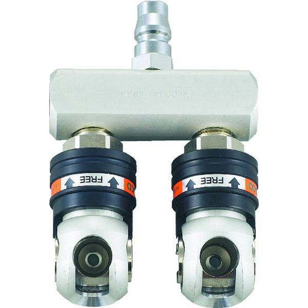 【メーカー在庫あり】 TSC2P エア分岐管 オートロック・スウィングペアーカップリング 1.5MPa 分岐数2 TSC-2P JP店｜株式会社ヒロチー商事 店