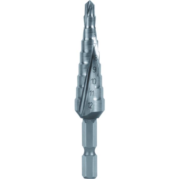 【メーカー在庫あり】 トラスコ中山(株) TRUSCO 六角軸ステップドリル 2枚刃 5～19mm TSDS19 JP店