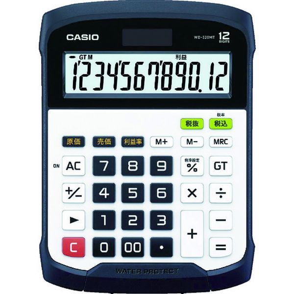【メーカー在庫あり】 WD320MTN カシオ計算機(株) カシオ 防水電卓 WD-320MT-N JP店