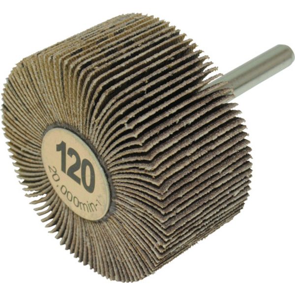 【メーカー在庫あり】 UF50257 柳瀬(株) ヤナセ 軸付フラップホイール(120) 10個入り YUF5025 JP店