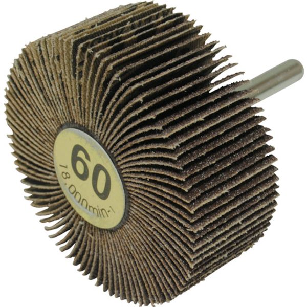 【メーカー在庫あり】 UF60254 柳瀬(株) ヤナセ 軸付フラップホイール(60) 10個入り YUF6025 JP店