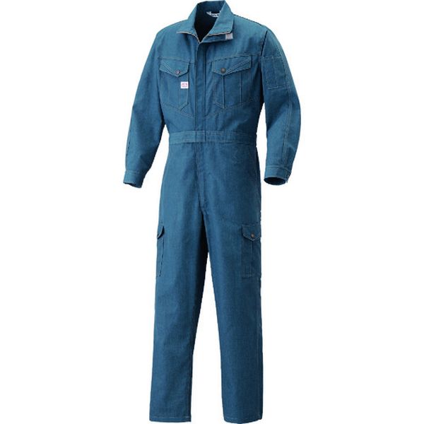 【メーカー在庫あり】 6300001M 山田辰(株) AUTO－BI つなぎ服6300-001ネイビーブルー-M 6300-NB-M JP店 11,593円