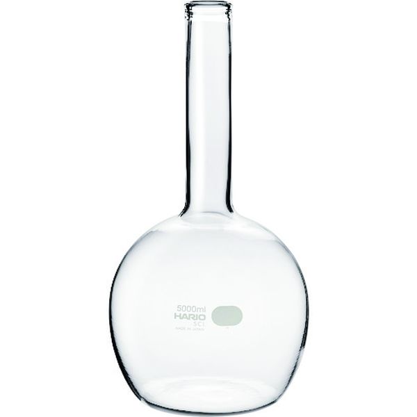【メーカー在庫あり】 HF5LSCI ハリオサイエンス(株) HARIO 平底フラスコ 5000ml HF-5L-SCI JP店