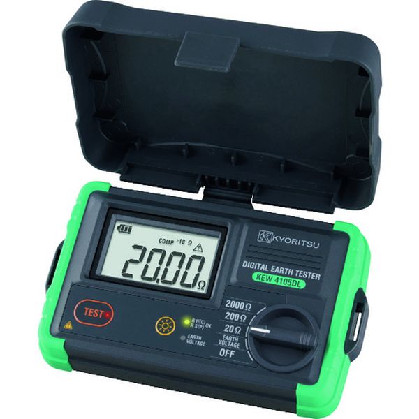 【メーカー在庫あり】 KEW4105DLH 共立電気計器(株) KYORITSU 4105DLーH デジタル接地抵抗計(ハードケース) KEW4105DL-H JP店｜株式会社ヒロチー商事 店