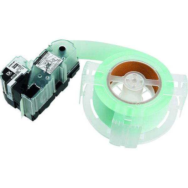 【メーカー在庫あり】 SS50KEXR JIM 【純正】「テプラ」PROテープ 50mm EX詰替用ロングテープ 白ラベル/黒文字 長さ45m SS50K-EXR JP店|株式会社ヒロチー商事 店