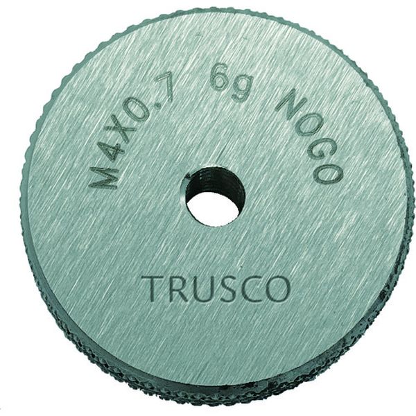【メーカー在庫あり】 TRNGO6GM3X0.5 トラスコ中山(株) TRUSCO ねじ用リングゲージ 止まり 6g M3×0.5 TRNGO6G-M3X0-5 JP店