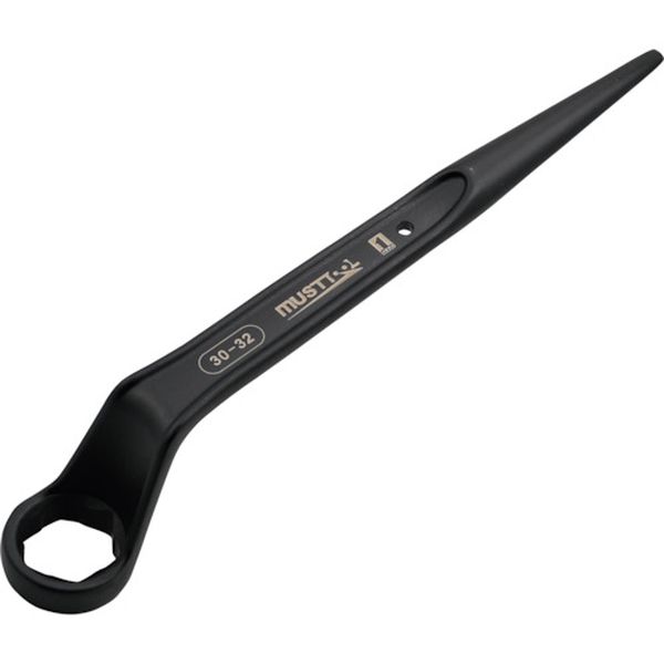 【メーカー在庫あり】 (株)イチネンアクセス MUSTTOOL メガネレンチショート 30×32 IM-DSMS3032BKCR 12283 JP店