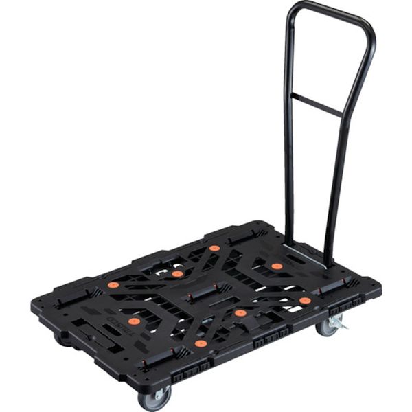 【メーカー在庫あり】 連結式樹脂製平台車 ビートル 900X600 自在5輪 内2輪ストッパー付 脱着式ハンドル付 BT900J5S2H-E100 JP店