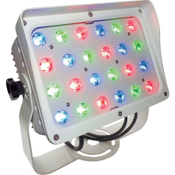 【製造会社店卸し資産あり】 トライト LED投光照明器 RGB色合い 分かりやすい制御装置付 照らしだす角60°白上半身 FLOOD24ZF60W-C JP店