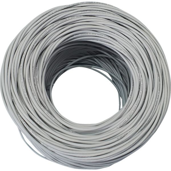 【メーカー在庫あり】 TUTPCAT5E100G トラスコ中山(株) TRUSCO LANケーブル カテゴリ5e 100m グレー TUTP-CAT5E-100G JP店