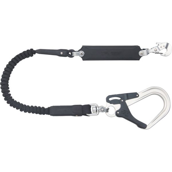 【メーカー在庫あり】 A1JR150L8BK (株)TJMデザイン タジマ ハーネス用ランヤード ジャバラシングルL8 A1JR150-L8BK JP店