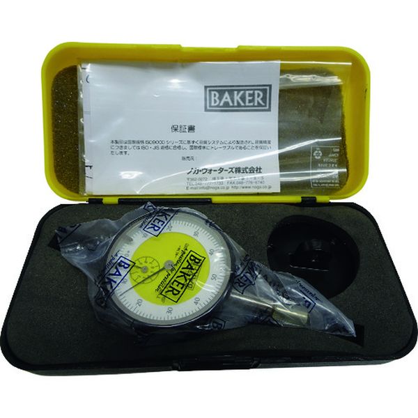 【メーカー在庫あり】 ベイカー社 BAKER 標準ダイヤルゲージ タイプK01 0.01mm目量 BGK01 JP店