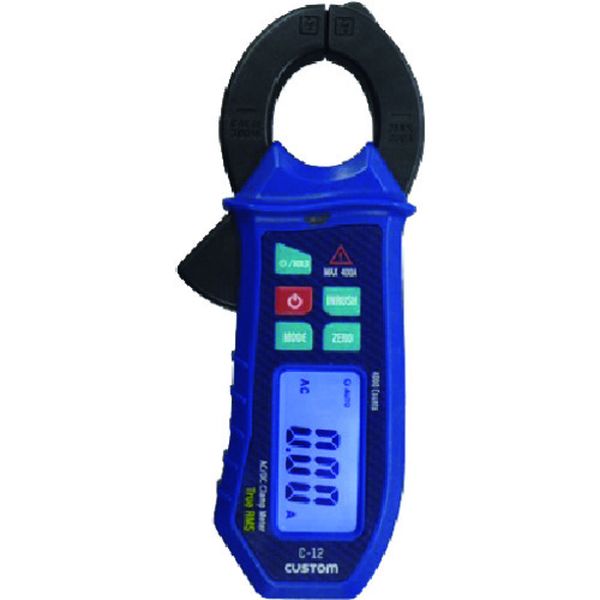 【製造業者店卸し資産あり】 C12  (株)カスタム カスタム AC/DC クランプメータ C-12 JP店