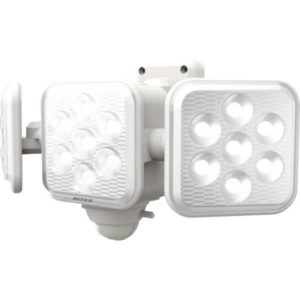 【メーカー在庫あり】 LED320 (株)ムサシ ライテックス 5W3灯 フリーアーム式 LED乾電池センサーライト LED-320 JP店