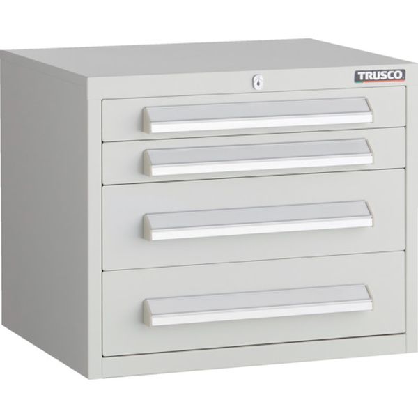 【メーカー在庫あり】 WLVR422W WLVR型キャビネット 500X412XH420 引出4段 ホワイト色 WLVR-422-W JP店|株式会社ヒロチー商事 店