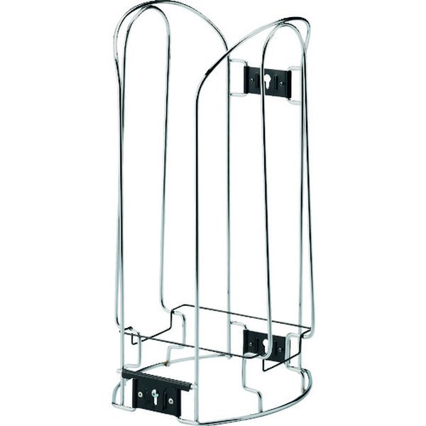 【メーカー在庫あり】 ヘルメットスタンド 5～6個収納 ST825 (ヘルスタンド) 高さ540×幅270mm 透明カバー付 241020 JP店