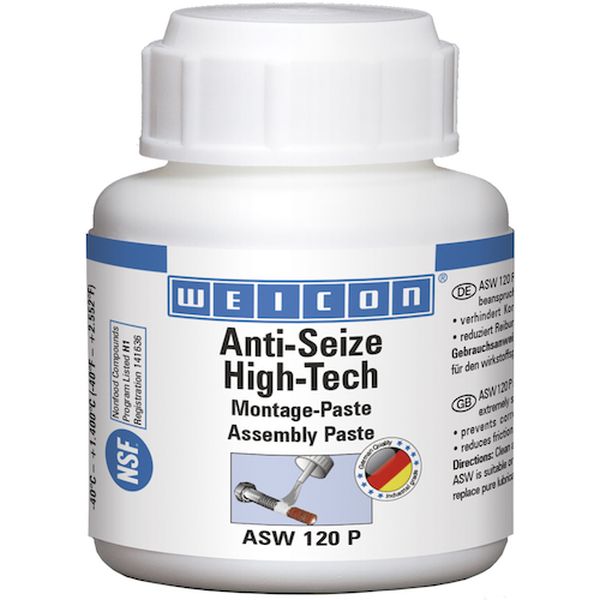 【メーカー在庫あり】 WEICON社 WEICON ハイテクペースト焼き付き防止剤 ASW120 ASW120 JP店