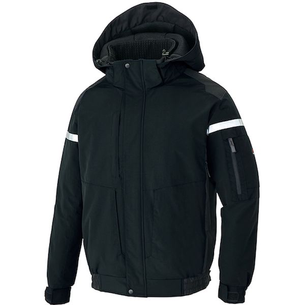 【製造会社店卸し資産あり】 AZ8976010LL  アイトス(株) アイトス フルハーネス相応う防寒上衣黒いことLL AZ8976-010-LL JP店
