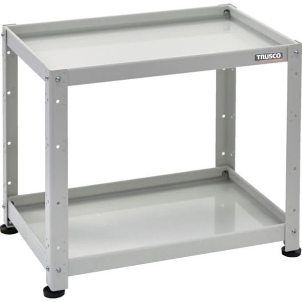 【メーカー在庫あり】 BDWR672W 小型ボルト式棚 バーディワゴンラック型 750X500 2段 ホワイト BDW-R672-W JP店|株式会社ヒロチー商事 店