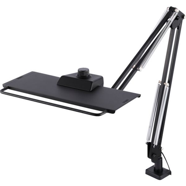 【メーカー在庫あり】 LEX3130BK スワン電器(株) EXARMOLED OLEDデスクライト 検査用3灯タイプ 白色 黒 LEX-3130BK JP店