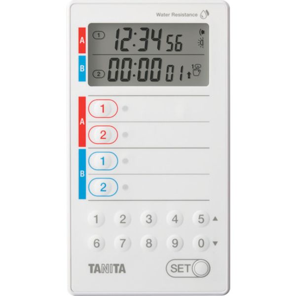 【メーカー在庫あり】 TD428WH (株)タニタ TANITA プリセットタイマー 洗えるタイプ TD-428-WH TD-428-WH JP店