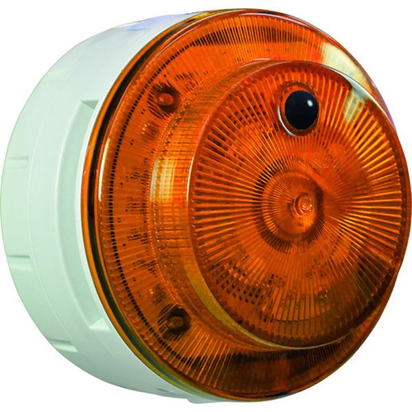 【メーカー在庫あり】 VK10MB04JYST LED回転警報機 ニコUFOmyubo 電池式 人感センサー 黄 車両注意 VK10M-B04JY-ST JP店