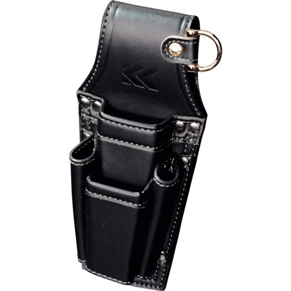 【メーカー在庫あり】 AH72BG フジ矢(株) フジ矢 ドライバーペンチホルダー2段(黒金)LIGHT PU LEASER SERIES AH-72BG JP店