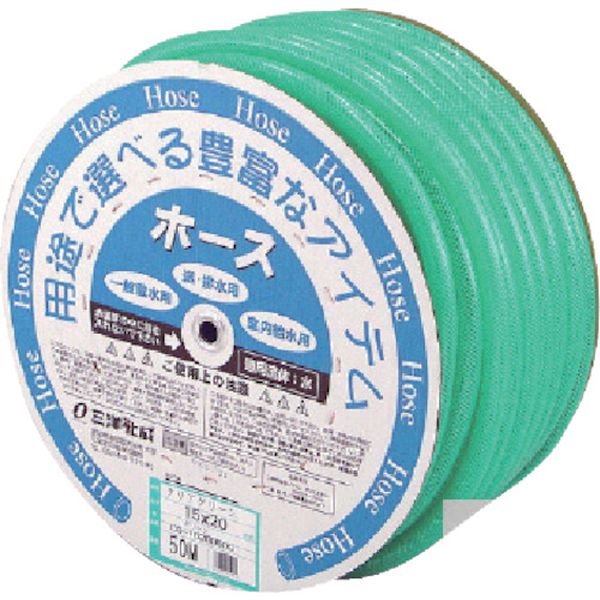 【製造業者店卸し資産あり】 CG1520D50G  (株)三洋化成 サンヨー クリアグリーンホース15×20 50m膜鳴楽器巻 CG-1520D50G JP店 DIY・工具-電動・エア工具用アクセサリー