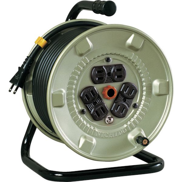 【メーカー在庫あり】 NNP206D 日動工業(株) 日動 電工ドラム 100V アースなし 20m コンセント個数6個 NNP-206D JP店｜株式会社ヒロチー商事 店