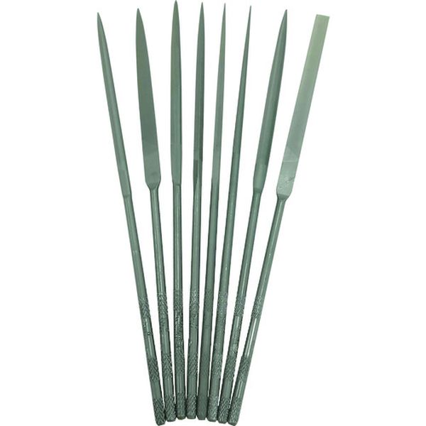 【メーカー在庫あり】 ツボサン(株) ツボサン 精密ヤスリ 8本組 セット #3(#6より荒い) ST00853T JP店|株式会社ヒロチー商事 店