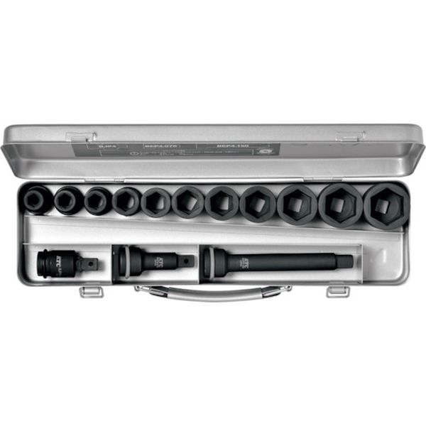 【メーカー在庫あり】 京都機械工具(株) KTC 12.7sq.インパクトレンチ用ソケットレンチセット(スタンダード) TBP411PA JP店