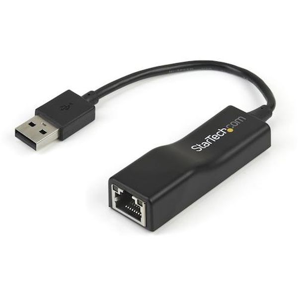 【メーカー在庫あり】 LANアダプター/USB 2.0/1x RJ45/10Mbps/100Mbps/ブラック USB2100 JP店