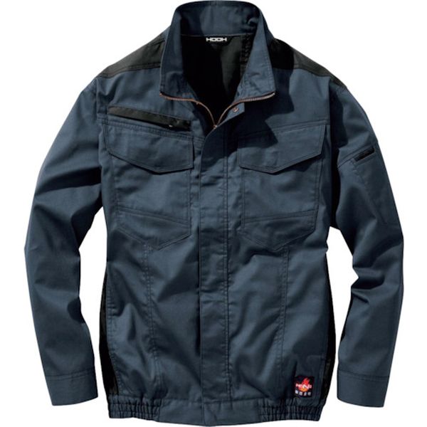 【メーカー在庫あり】 V4202L1 村上被服(株) HOOH 難燃ブルゾン L ネイビー V4202-L-1 JP店