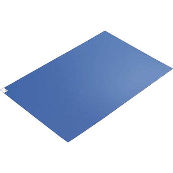 【メーカー在庫あり】 2490902 アズワン(株) AS エコノミー粘着マット600×900 青 (10枚入) 2-4909-02 JP店